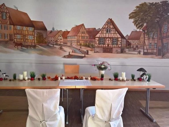 Dekorationsbeispiel Herbst