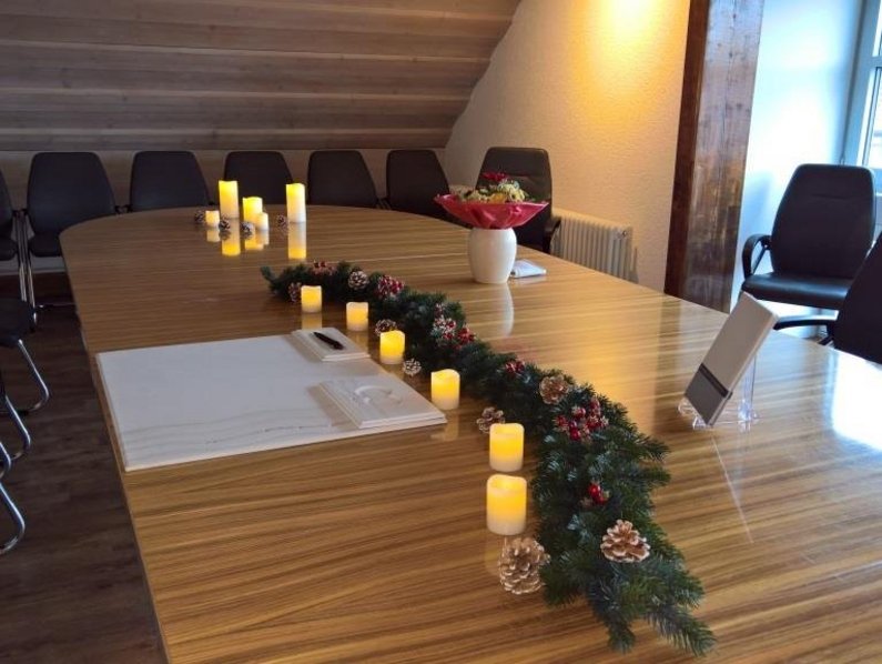 Dekorationsbeispiel Winter