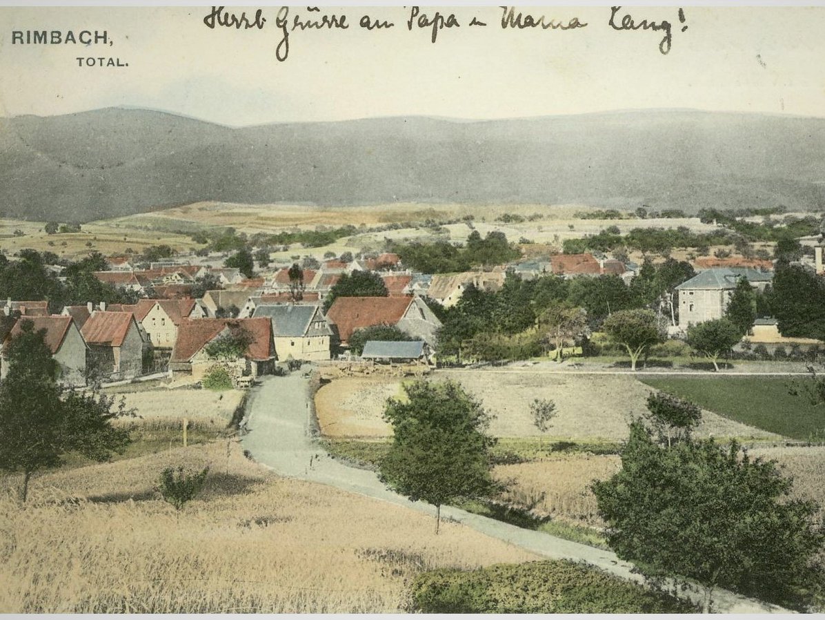 Rimbach, Ansicht von Westen (1906)